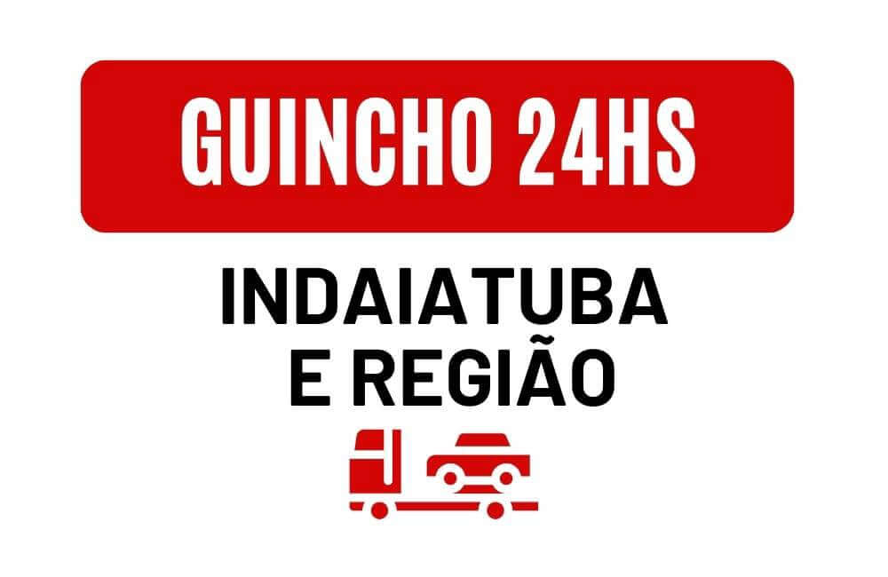 Guincho 24 horas em Indaiatuba. Guincho perto de mim