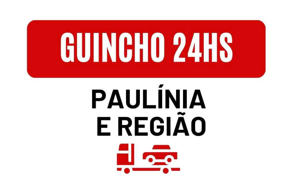 Guincho 24 horas em Paulínia. Guincho perto de mim
